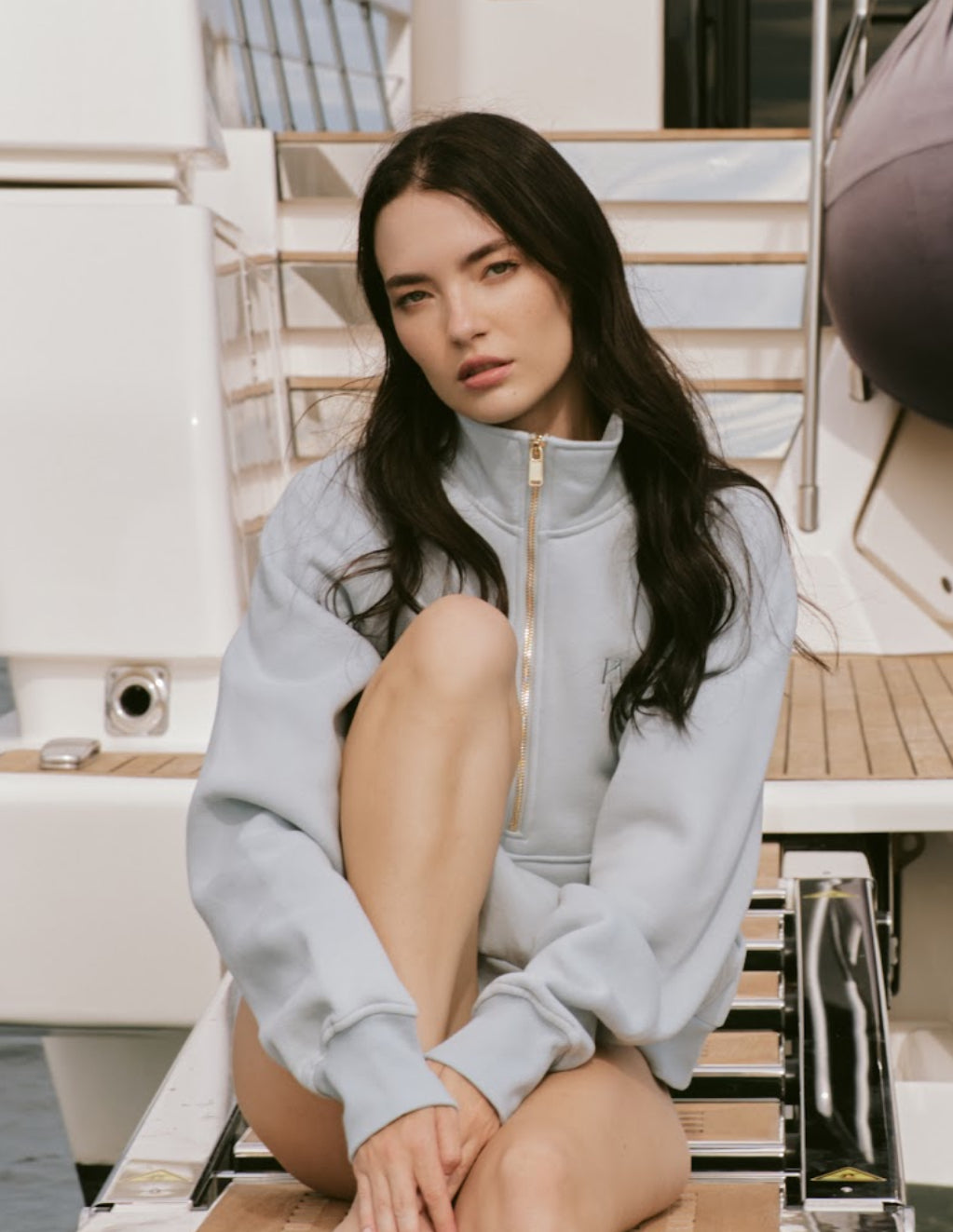 Coastal Half-Zip Sweater
