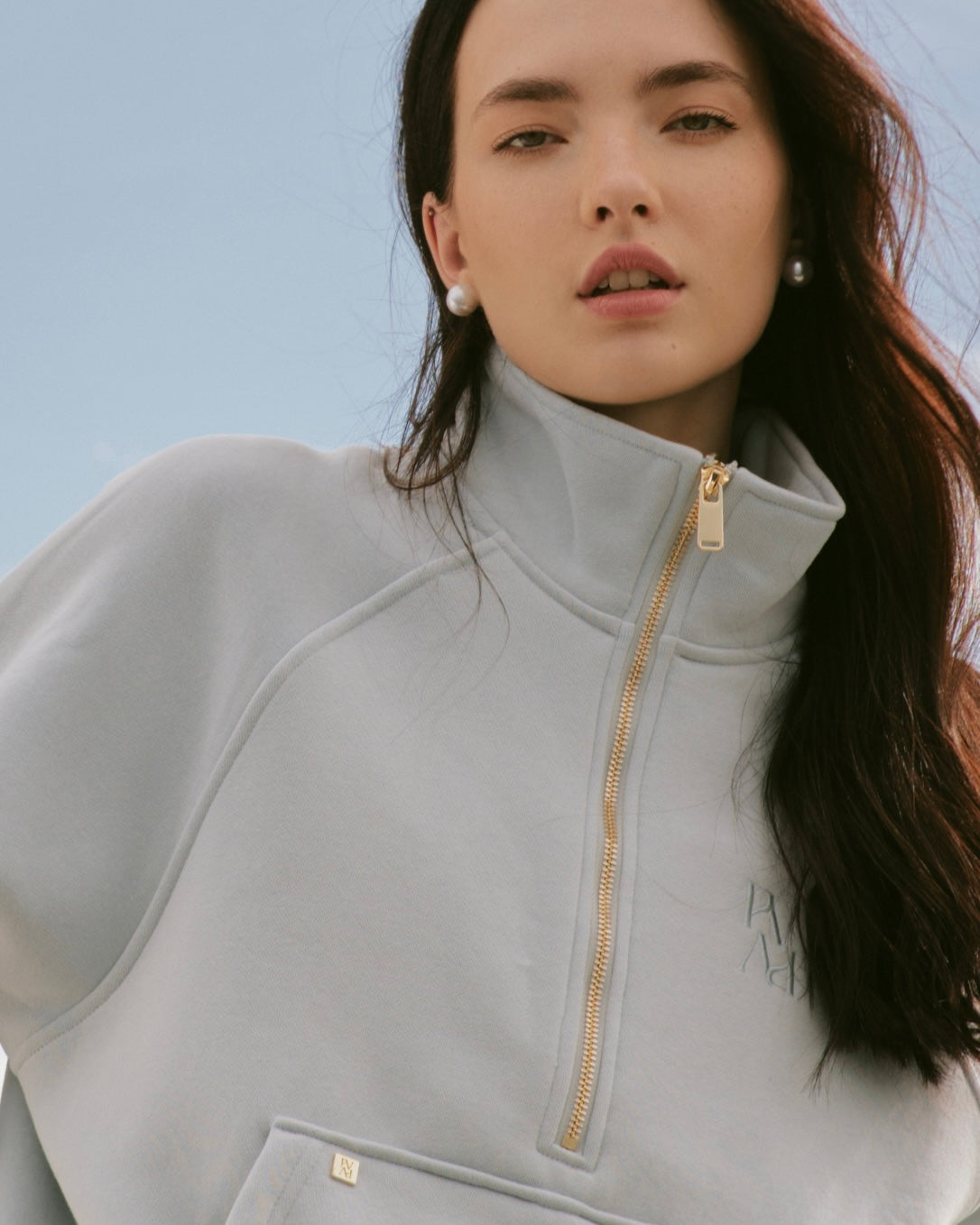Coastal Half-Zip Sweater